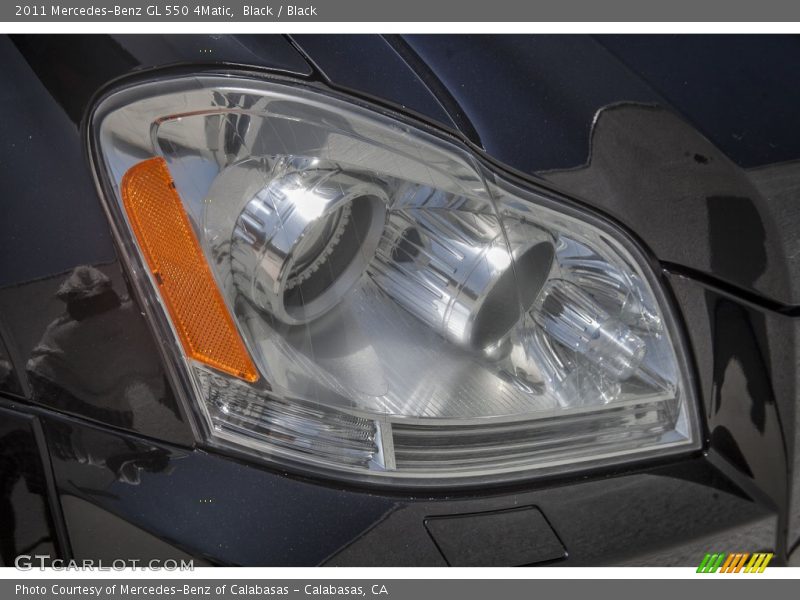 Black / Black 2011 Mercedes-Benz GL 550 4Matic