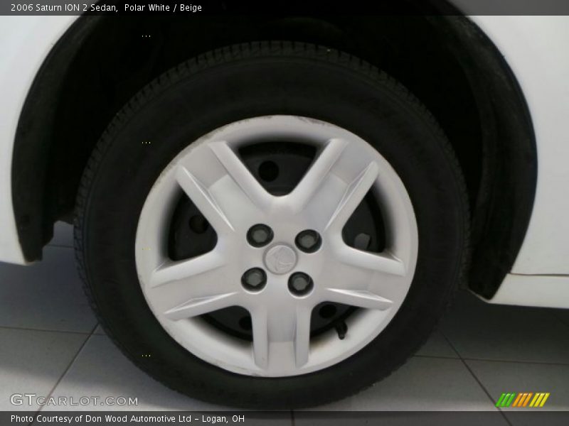 Polar White / Beige 2006 Saturn ION 2 Sedan