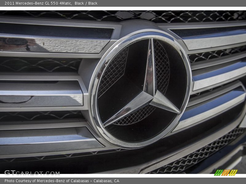 Black / Black 2011 Mercedes-Benz GL 550 4Matic