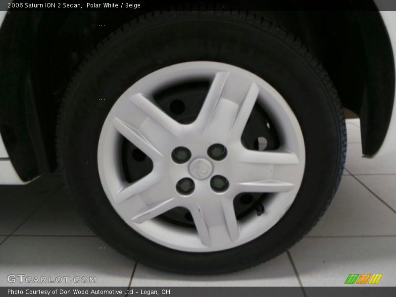 Polar White / Beige 2006 Saturn ION 2 Sedan