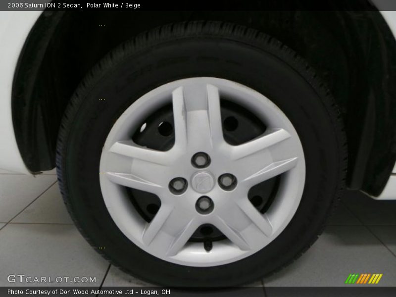 Polar White / Beige 2006 Saturn ION 2 Sedan