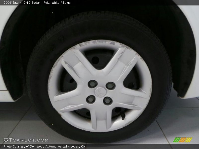 Polar White / Beige 2006 Saturn ION 2 Sedan