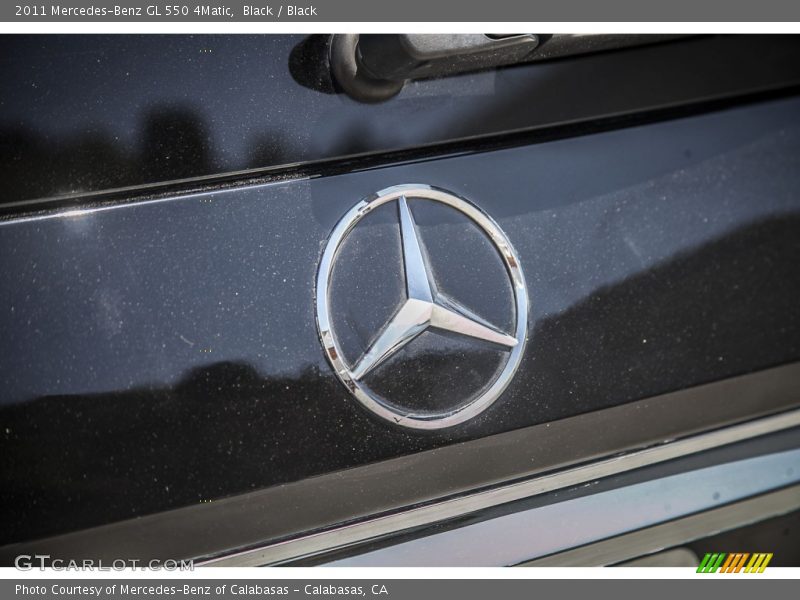 Black / Black 2011 Mercedes-Benz GL 550 4Matic