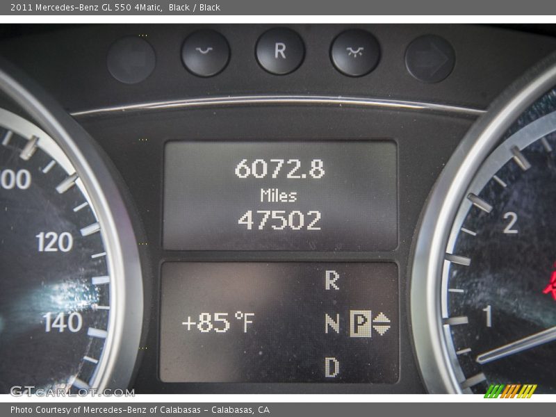 Black / Black 2011 Mercedes-Benz GL 550 4Matic