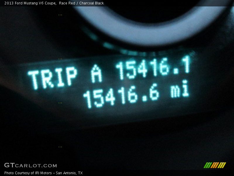 Race Red / Charcoal Black 2013 Ford Mustang V6 Coupe