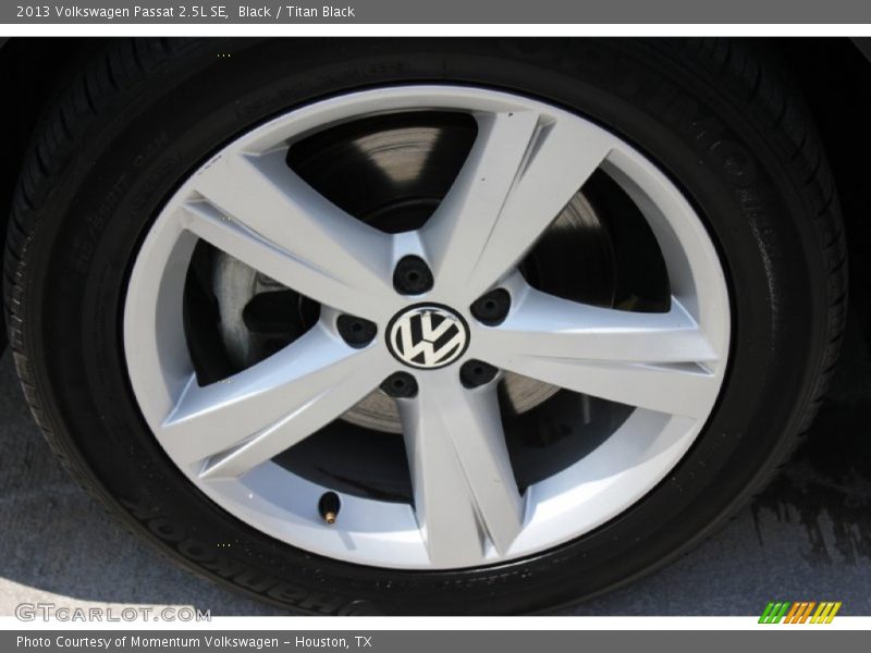 Black / Titan Black 2013 Volkswagen Passat 2.5L SE