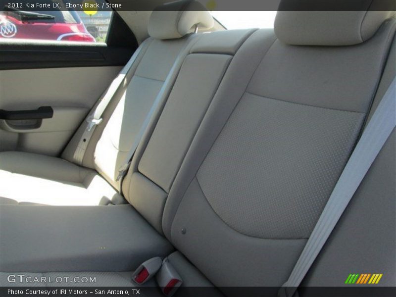 Ebony Black / Stone 2012 Kia Forte LX