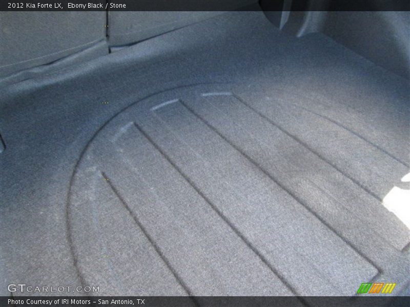 Ebony Black / Stone 2012 Kia Forte LX