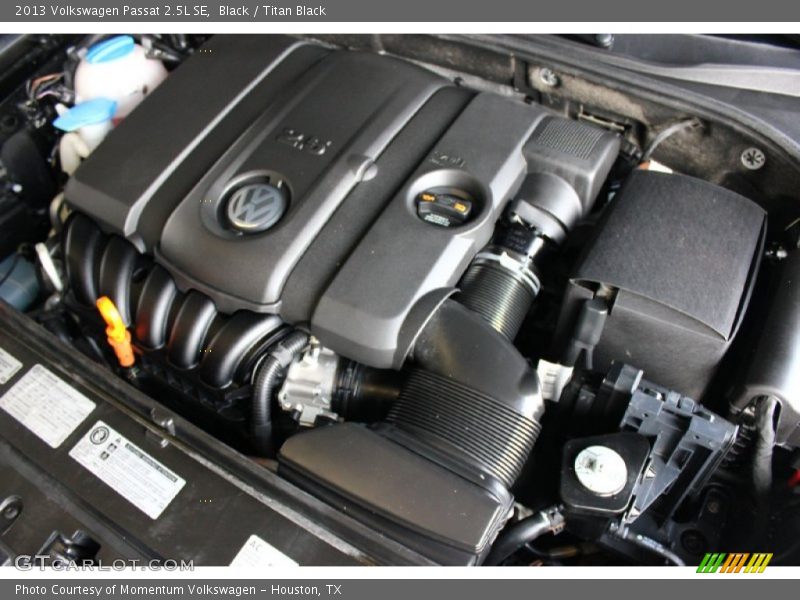 Black / Titan Black 2013 Volkswagen Passat 2.5L SE