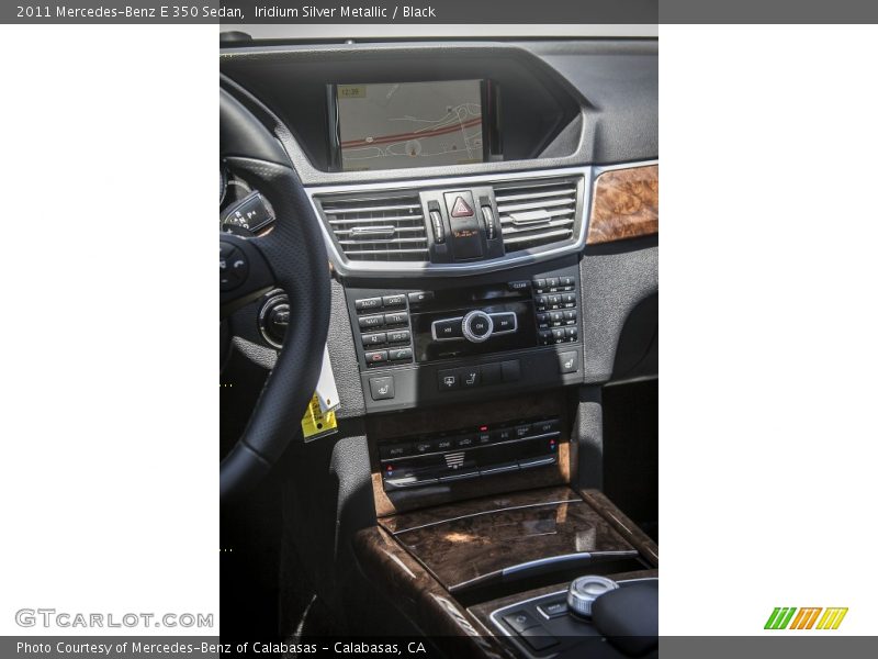 Iridium Silver Metallic / Black 2011 Mercedes-Benz E 350 Sedan