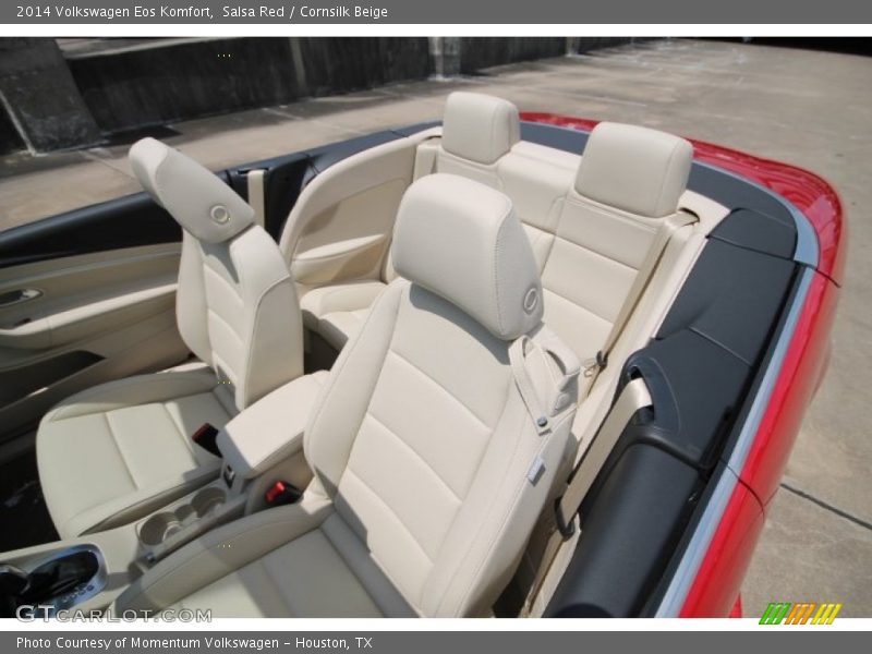 Salsa Red / Cornsilk Beige 2014 Volkswagen Eos Komfort
