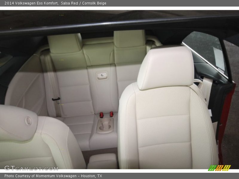 Salsa Red / Cornsilk Beige 2014 Volkswagen Eos Komfort