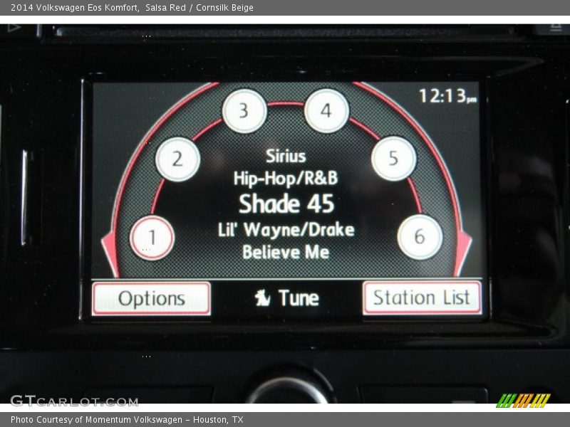 Salsa Red / Cornsilk Beige 2014 Volkswagen Eos Komfort