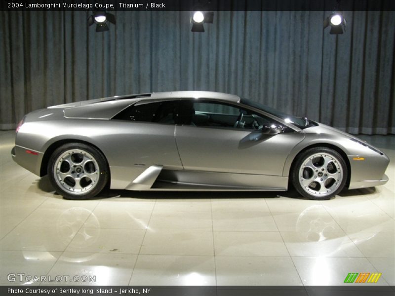 Titanium / Black 2004 Lamborghini Murcielago Coupe