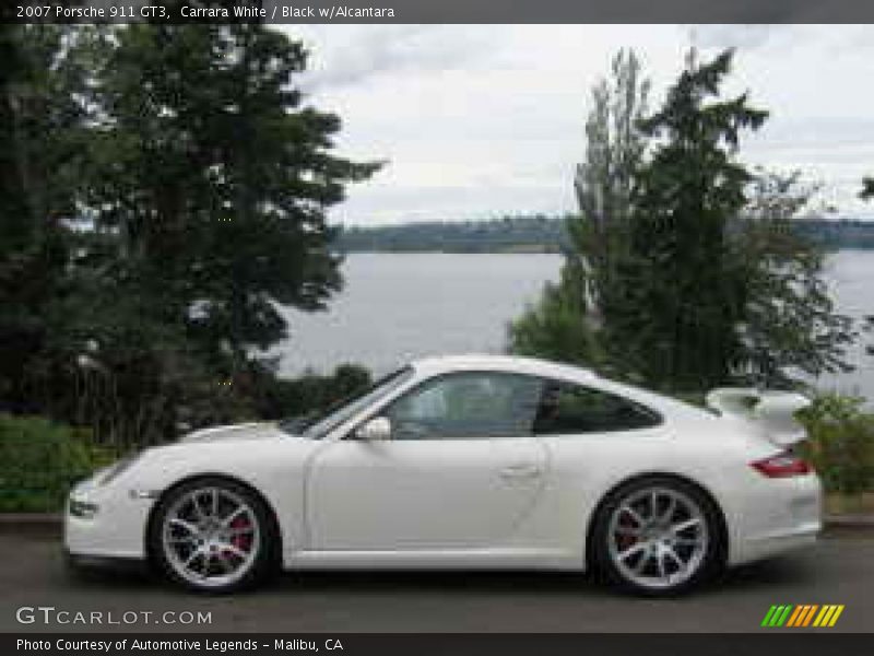 Carrara White / Black w/Alcantara 2007 Porsche 911 GT3