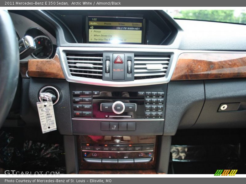 Arctic White / Almond/Black 2011 Mercedes-Benz E 350 Sedan