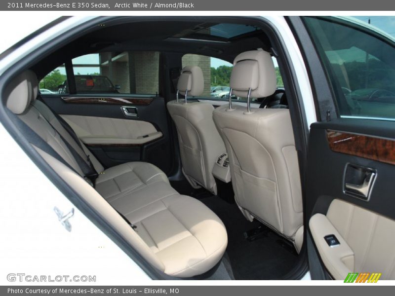 Arctic White / Almond/Black 2011 Mercedes-Benz E 350 Sedan