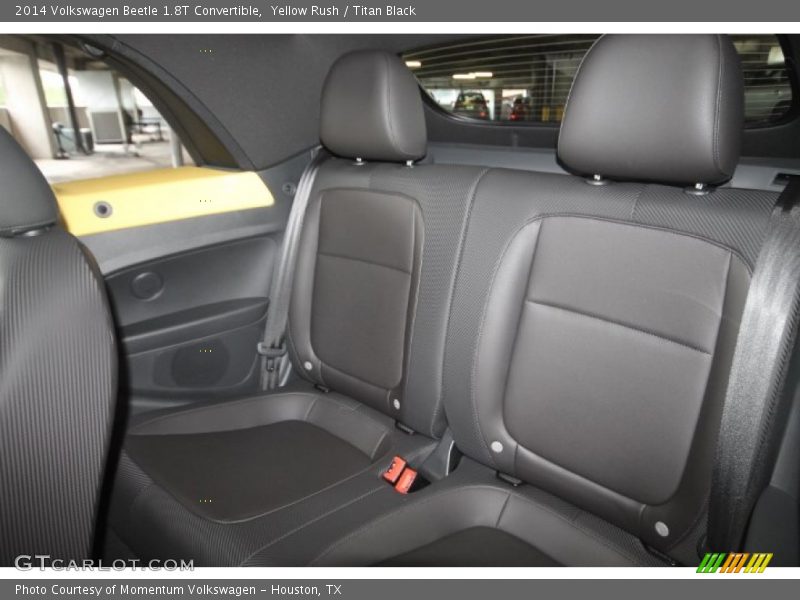Yellow Rush / Titan Black 2014 Volkswagen Beetle 1.8T Convertible