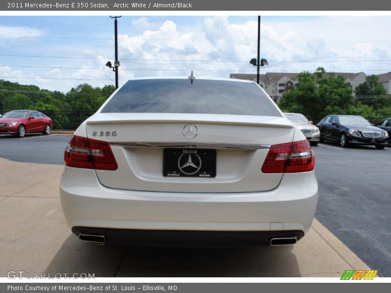 Arctic White / Almond/Black 2011 Mercedes-Benz E 350 Sedan