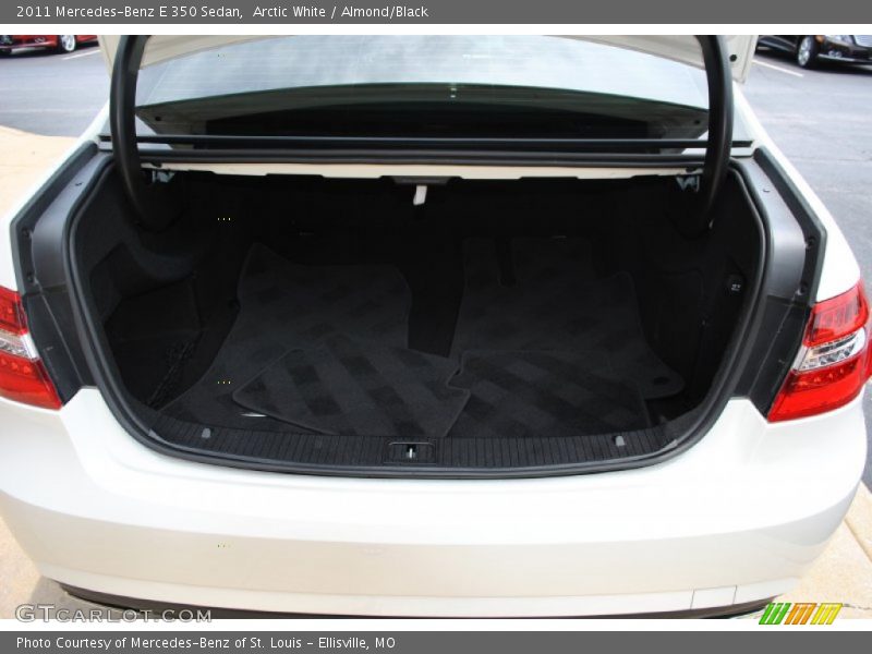 Arctic White / Almond/Black 2011 Mercedes-Benz E 350 Sedan
