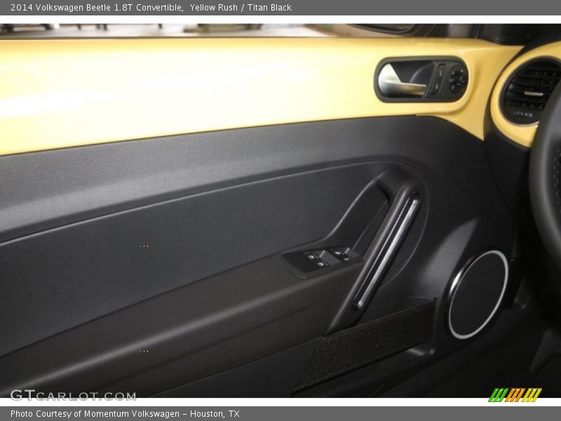Yellow Rush / Titan Black 2014 Volkswagen Beetle 1.8T Convertible