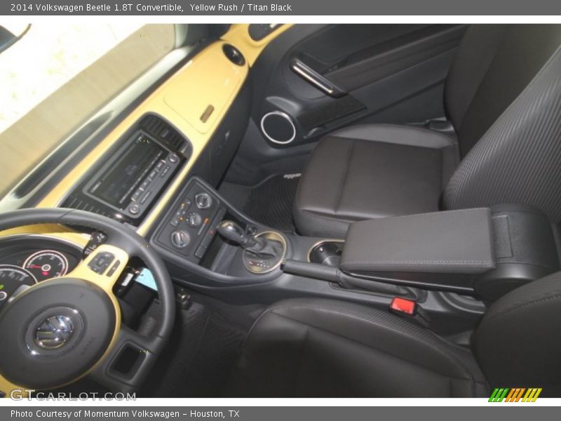 Yellow Rush / Titan Black 2014 Volkswagen Beetle 1.8T Convertible
