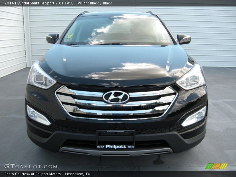 Twilight Black / Black 2014 Hyundai Santa Fe Sport 2.0T FWD