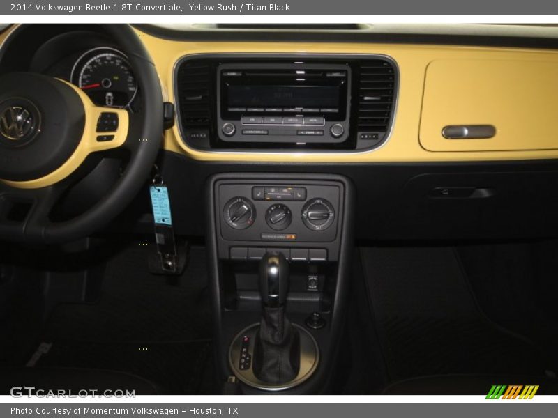 Yellow Rush / Titan Black 2014 Volkswagen Beetle 1.8T Convertible