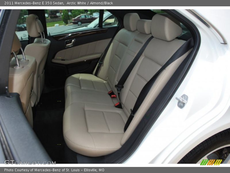 Arctic White / Almond/Black 2011 Mercedes-Benz E 350 Sedan