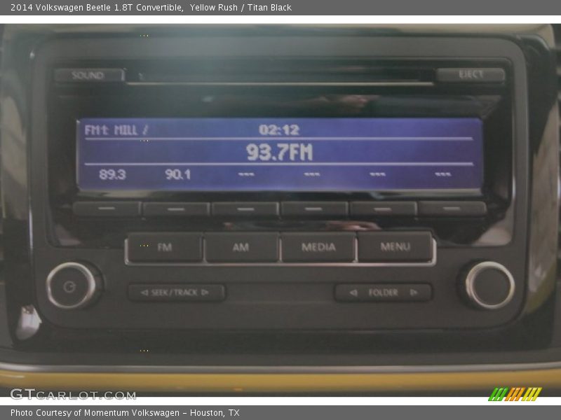 Yellow Rush / Titan Black 2014 Volkswagen Beetle 1.8T Convertible