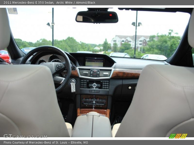 Arctic White / Almond/Black 2011 Mercedes-Benz E 350 Sedan