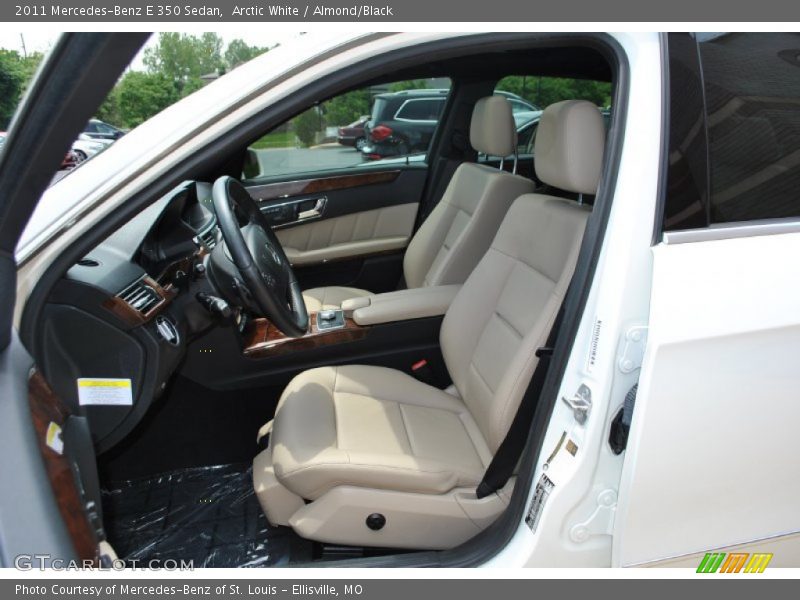 Arctic White / Almond/Black 2011 Mercedes-Benz E 350 Sedan