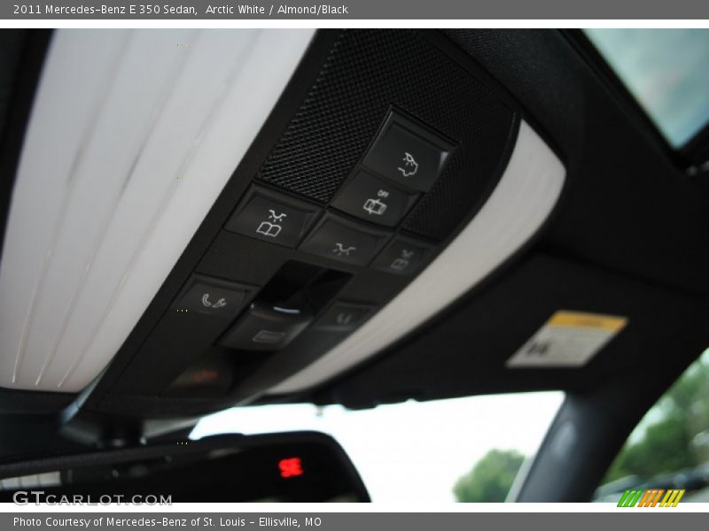Arctic White / Almond/Black 2011 Mercedes-Benz E 350 Sedan