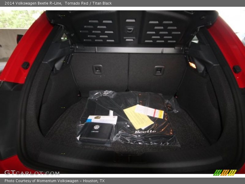 Tornado Red / Titan Black 2014 Volkswagen Beetle R-Line