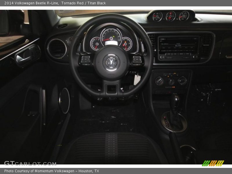Tornado Red / Titan Black 2014 Volkswagen Beetle R-Line