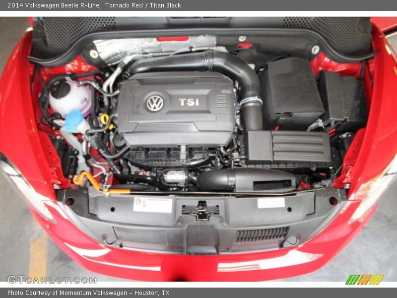 Tornado Red / Titan Black 2014 Volkswagen Beetle R-Line