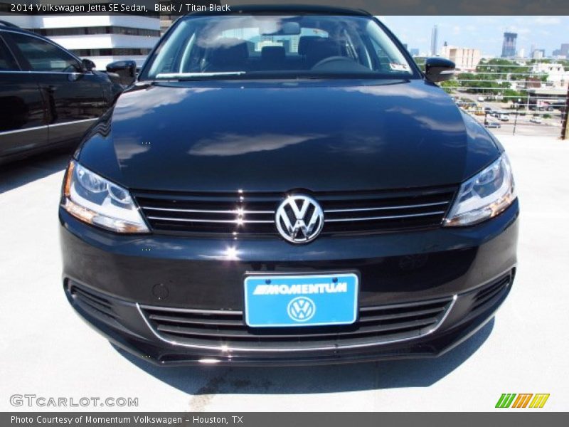 Black / Titan Black 2014 Volkswagen Jetta SE Sedan