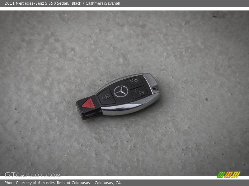 Black / Cashmere/Savanah 2011 Mercedes-Benz S 550 Sedan