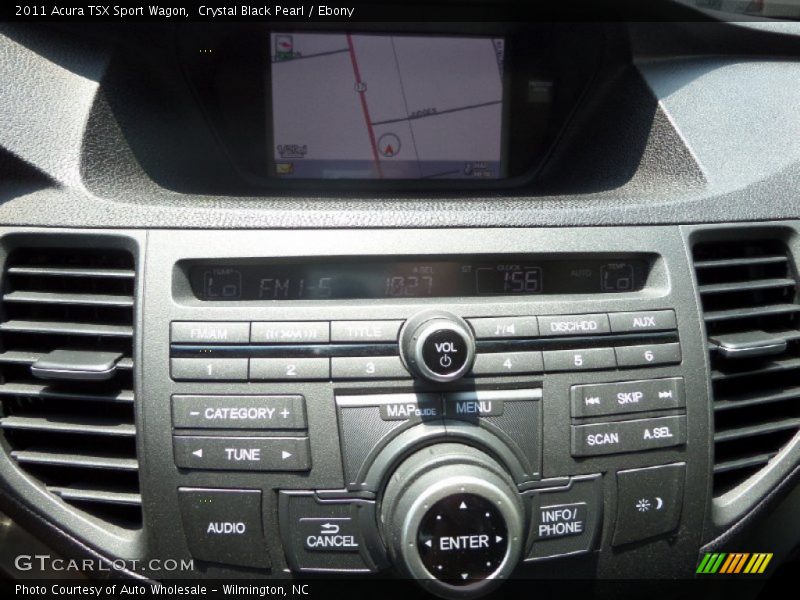 Crystal Black Pearl / Ebony 2011 Acura TSX Sport Wagon