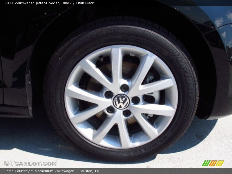 Black / Titan Black 2014 Volkswagen Jetta SE Sedan