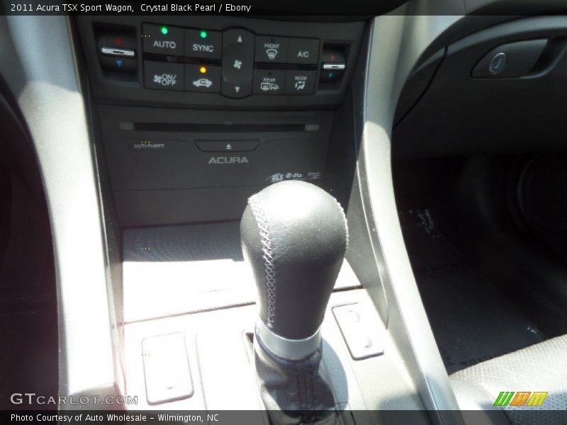 Crystal Black Pearl / Ebony 2011 Acura TSX Sport Wagon