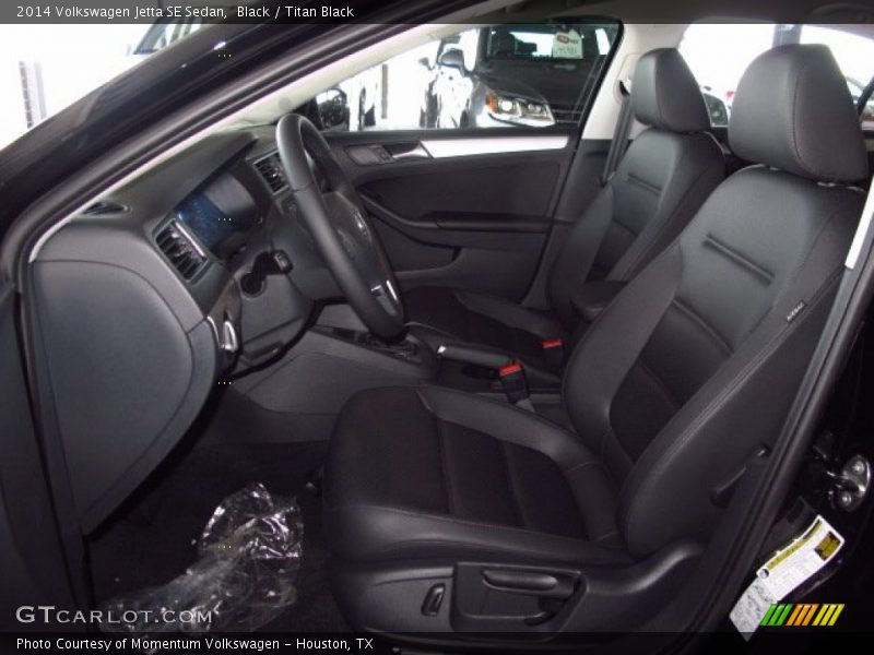 Black / Titan Black 2014 Volkswagen Jetta SE Sedan