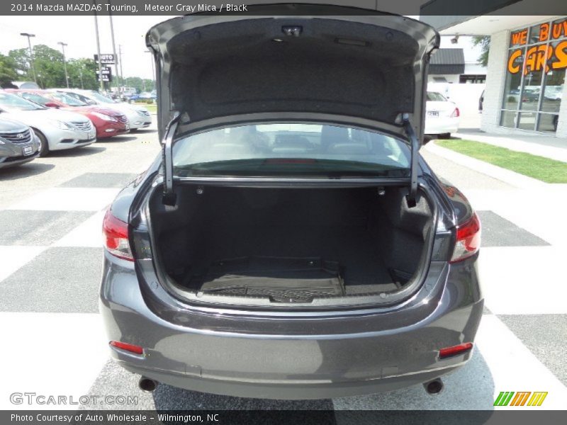 Meteor Gray Mica / Black 2014 Mazda MAZDA6 Touring