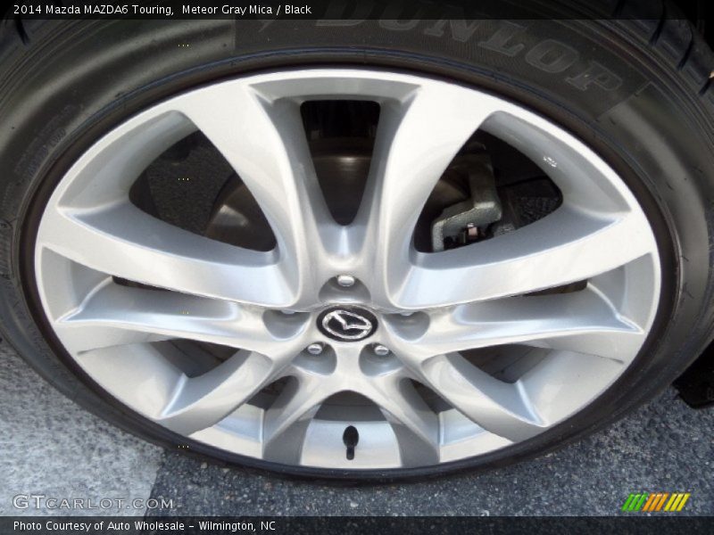 Meteor Gray Mica / Black 2014 Mazda MAZDA6 Touring
