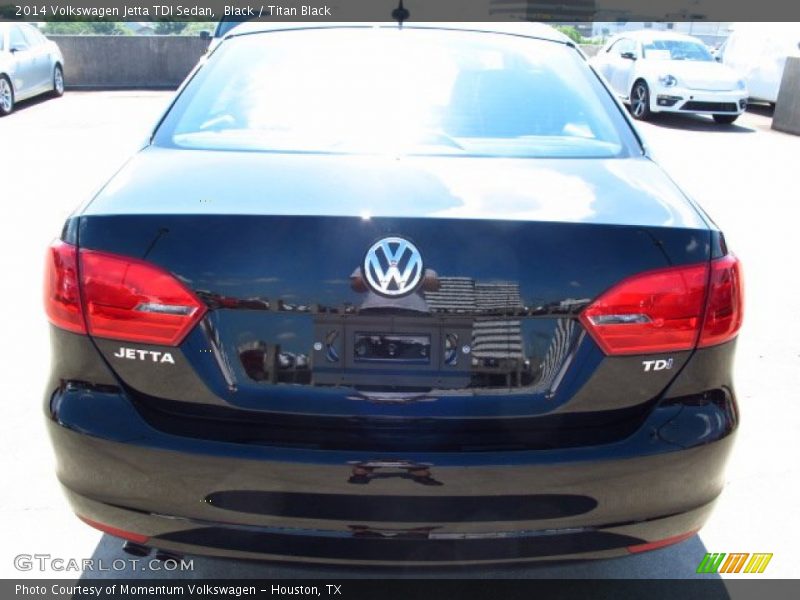 Black / Titan Black 2014 Volkswagen Jetta TDI Sedan