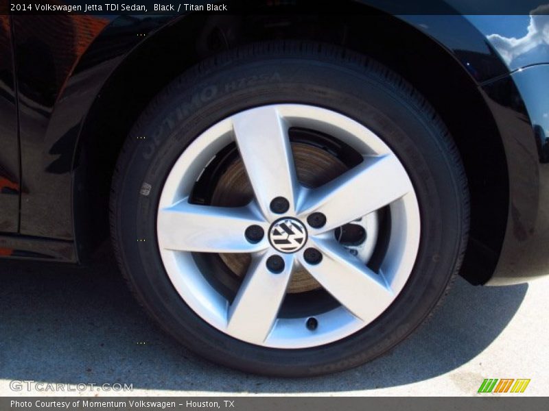 Black / Titan Black 2014 Volkswagen Jetta TDI Sedan