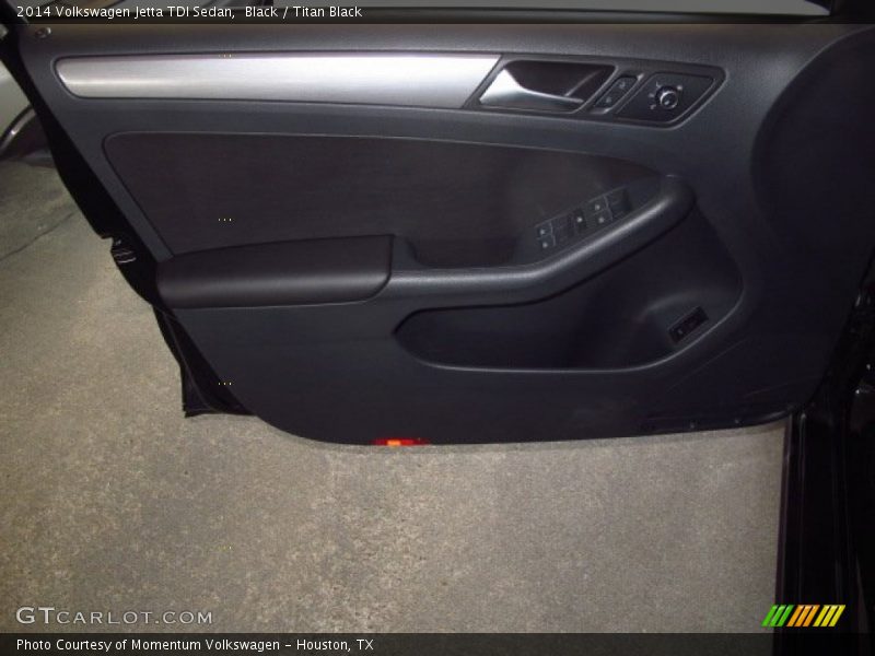 Black / Titan Black 2014 Volkswagen Jetta TDI Sedan