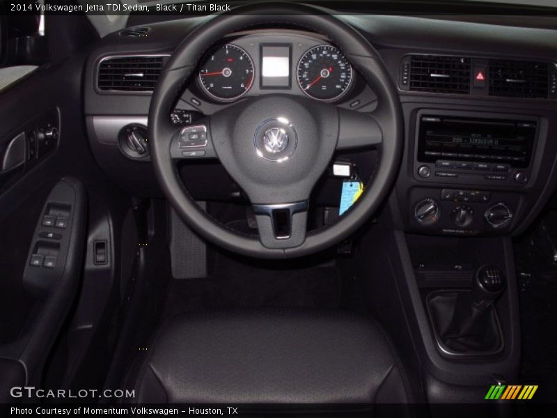 Black / Titan Black 2014 Volkswagen Jetta TDI Sedan