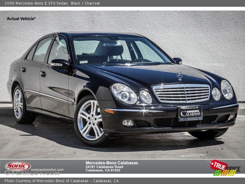 Black / Charcoal 2006 Mercedes-Benz E 350 Sedan
