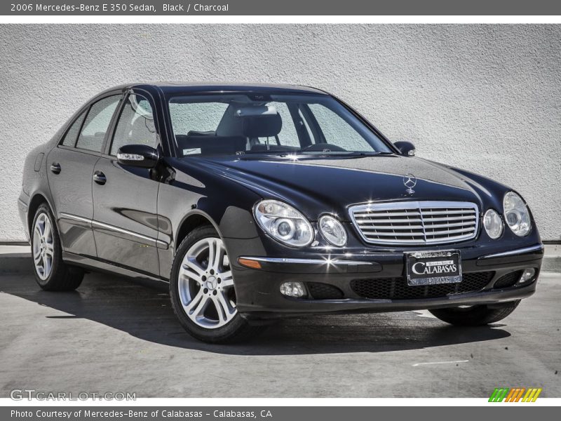 Black / Charcoal 2006 Mercedes-Benz E 350 Sedan